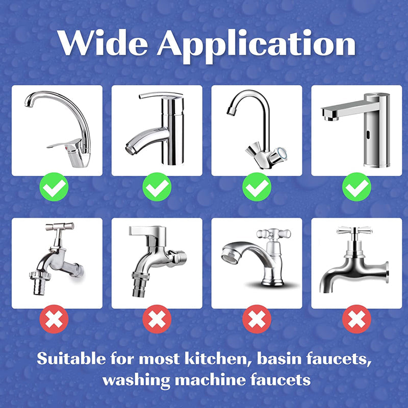 1080 Degree Rotating Faucet Extender - Dual Mode