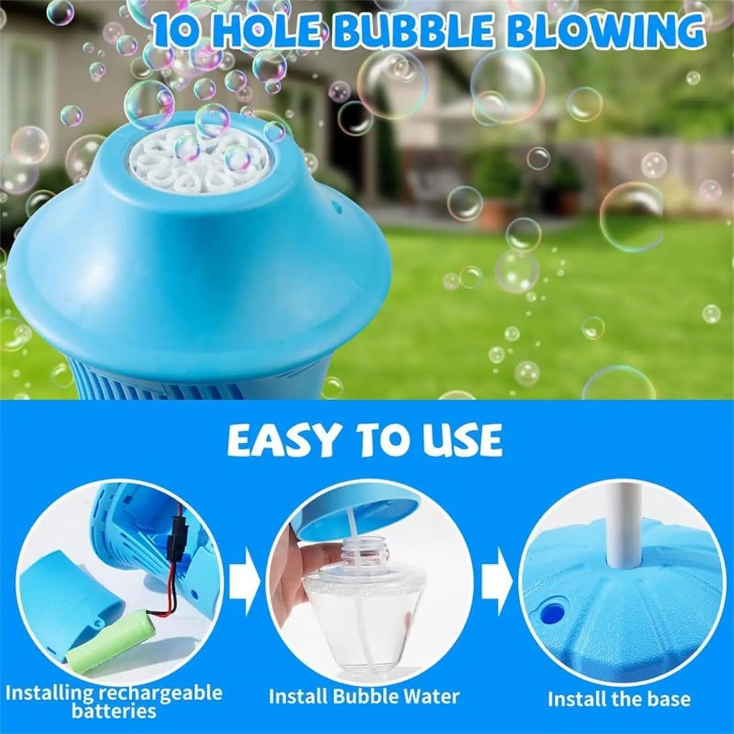 #1 Bubble Torch Garden Lamp