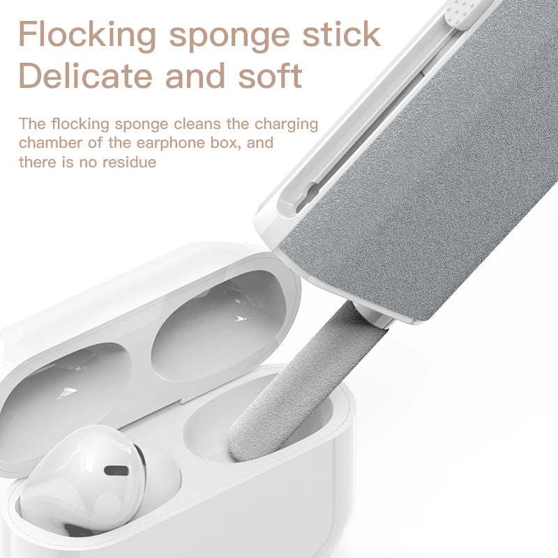 Multifunctional Headphone and Screen Cleaning Kit