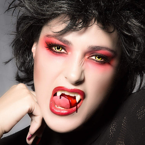  Retractable Halloween Vampire Fangs