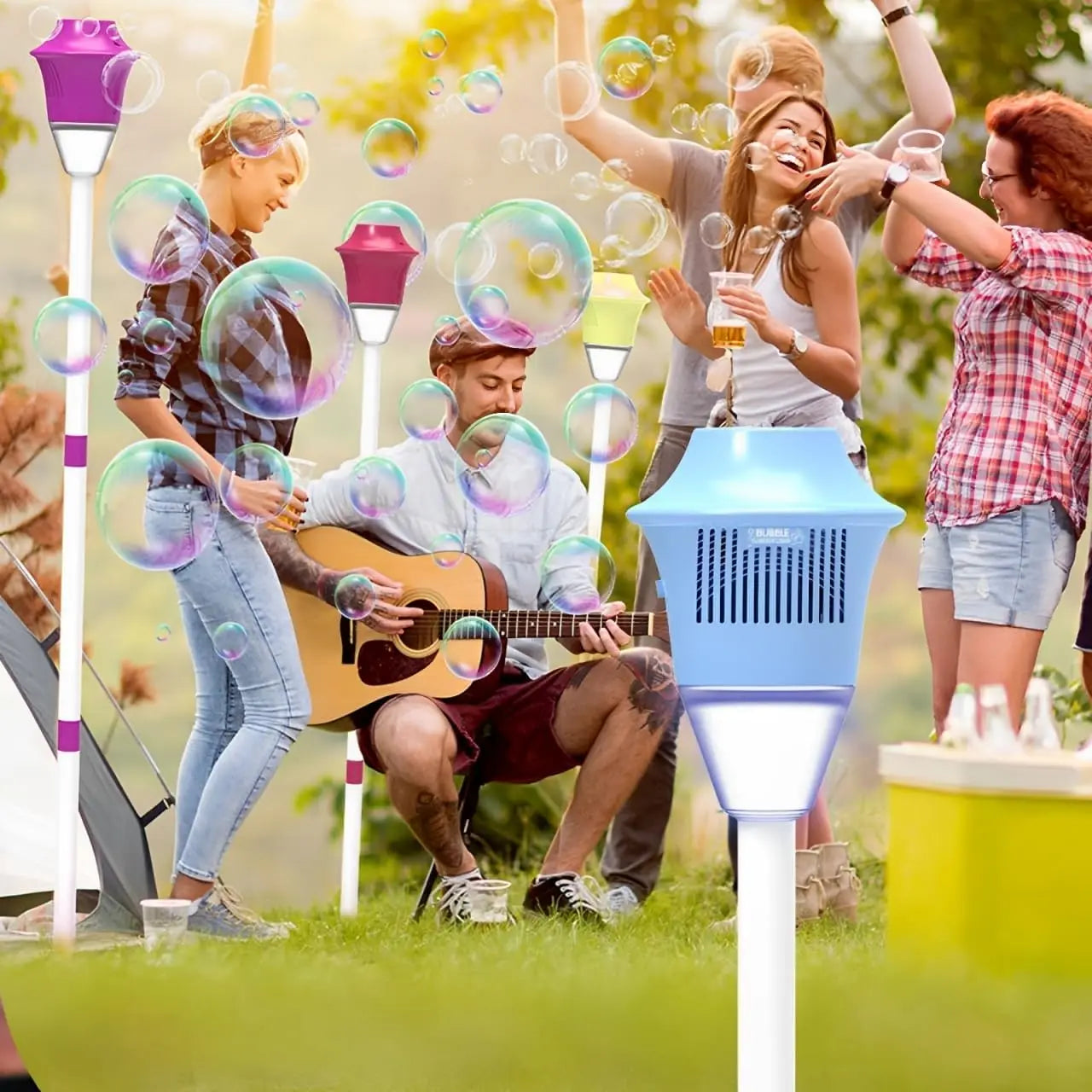 #1 Bubble Torch Garden Lamp