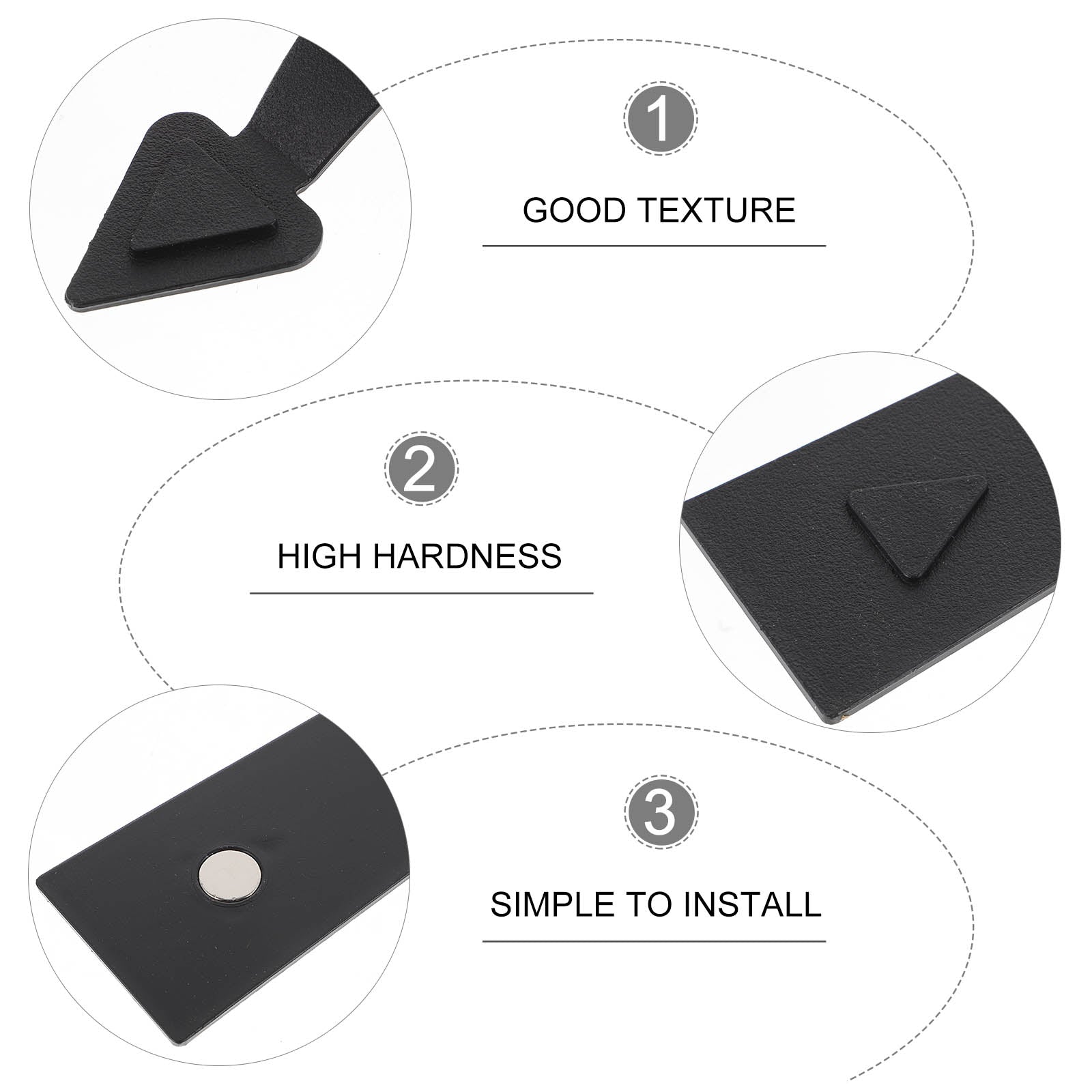 Magnetic Door Handles Decorative Kit
