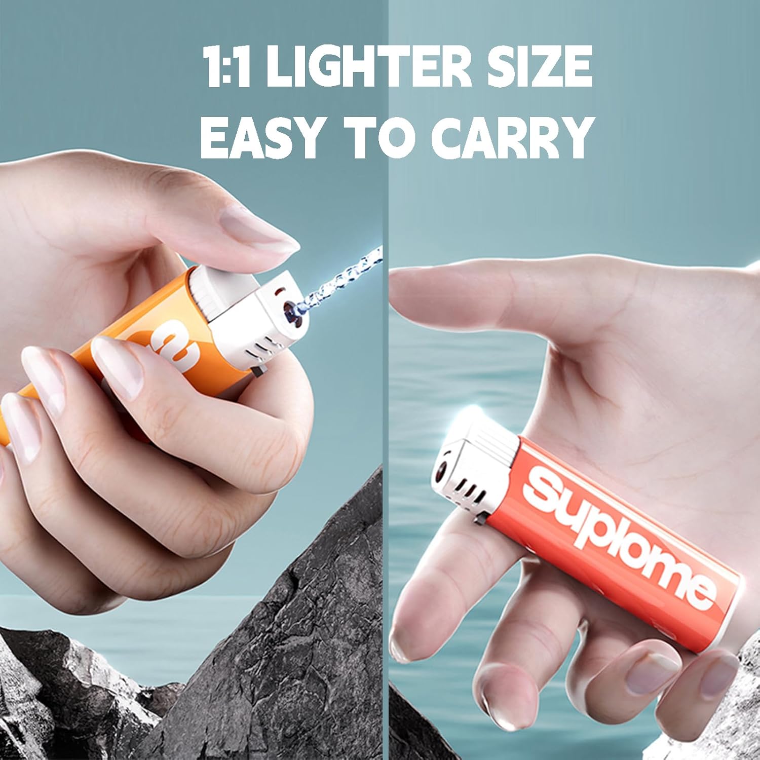 Water Shooting Toy Lighter