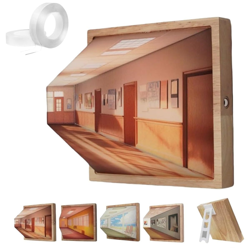 3D LED Illusion Wall Lamp