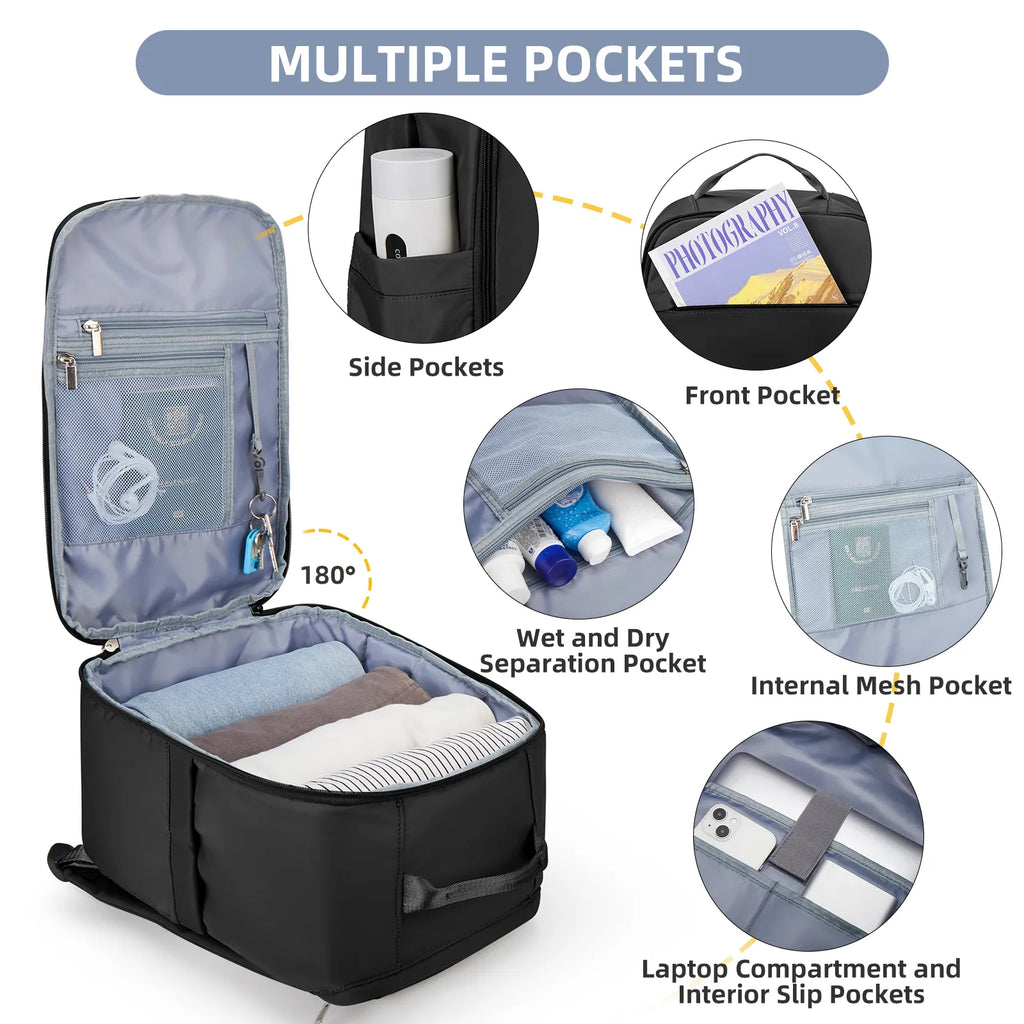 Multifunctional Travel Backpack Cabin Bag