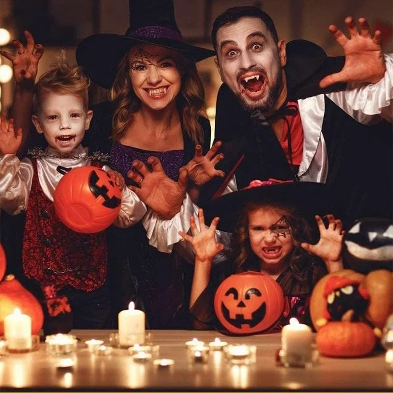  Retractable Halloween Vampire Fangs