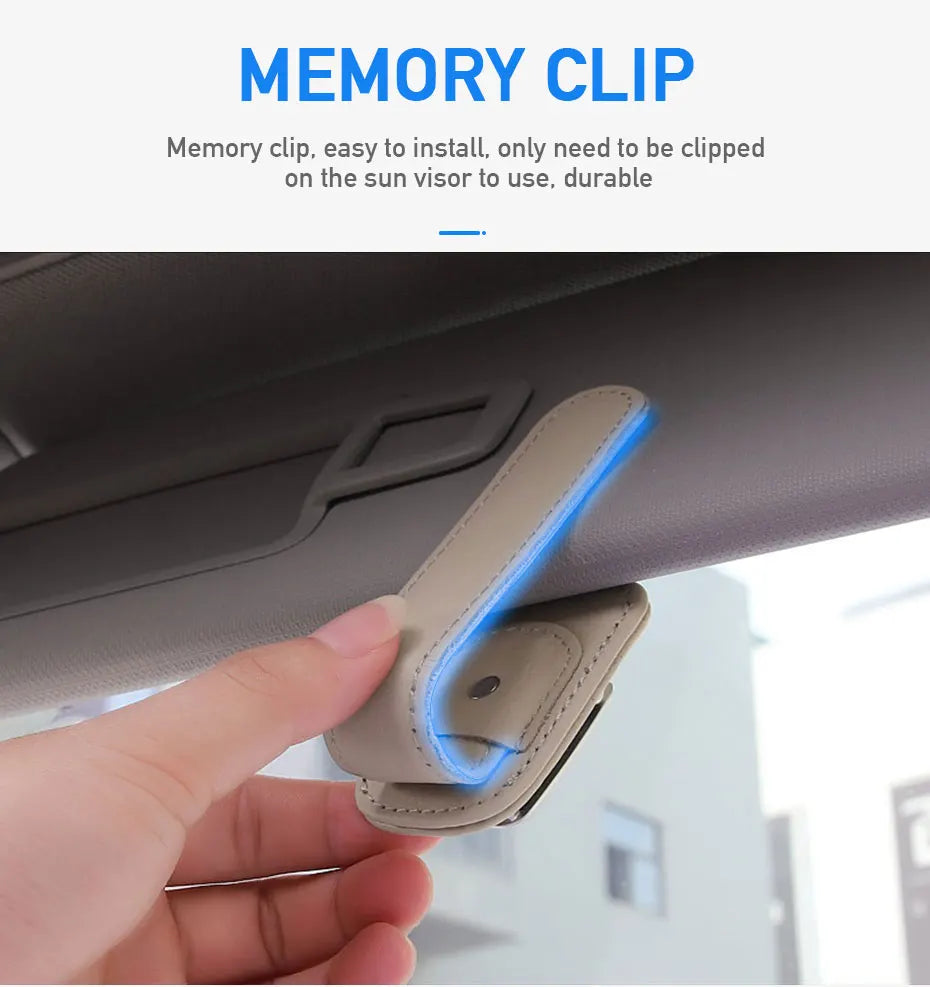 Car Visor Glasses Holder Clip