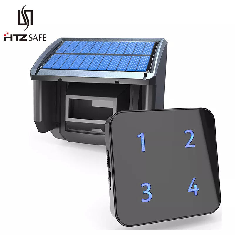 Solar Wireless Long Range Motion Sensor System