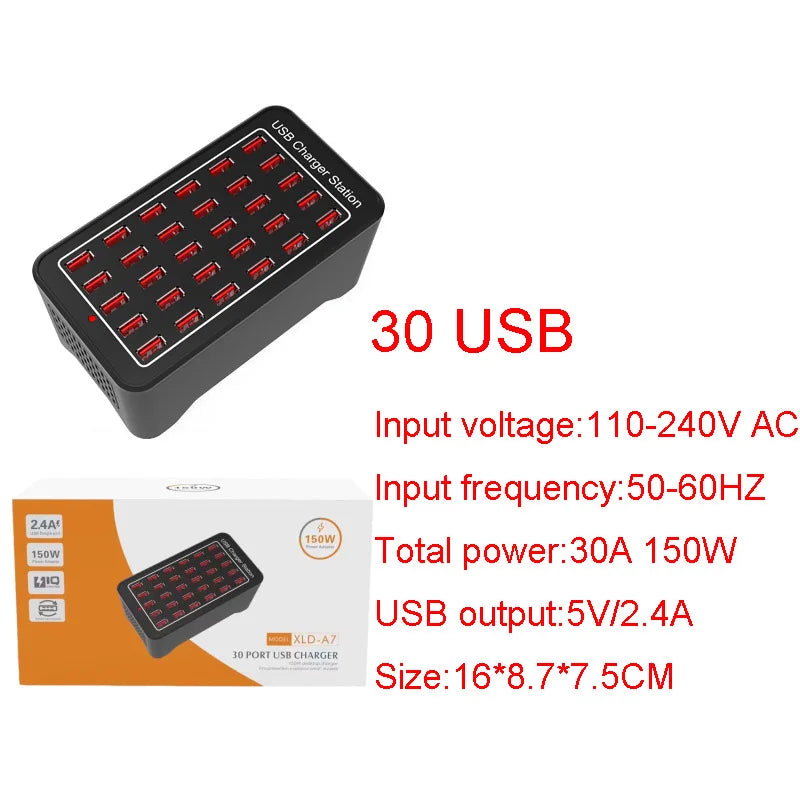 Desktop Multiple USB Charging Hub