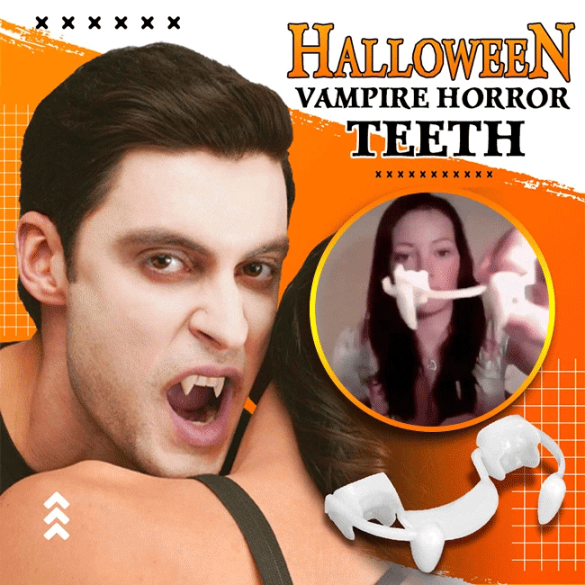  Retractable Halloween Vampire Fangs