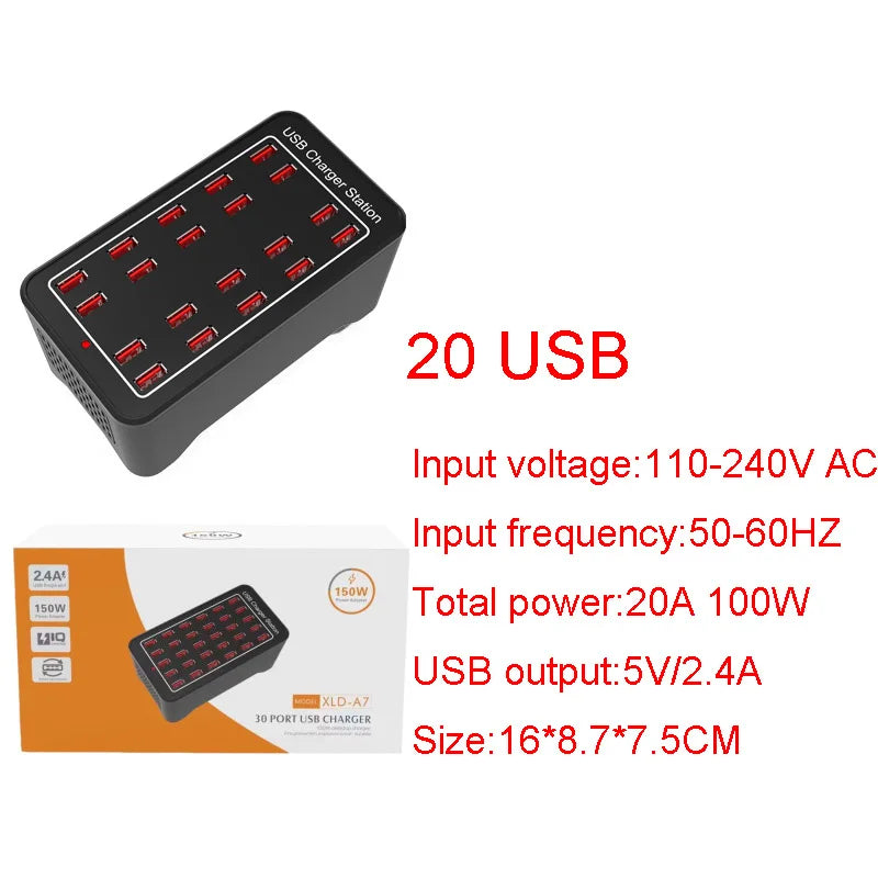 Desktop Multiple USB Charging Hub