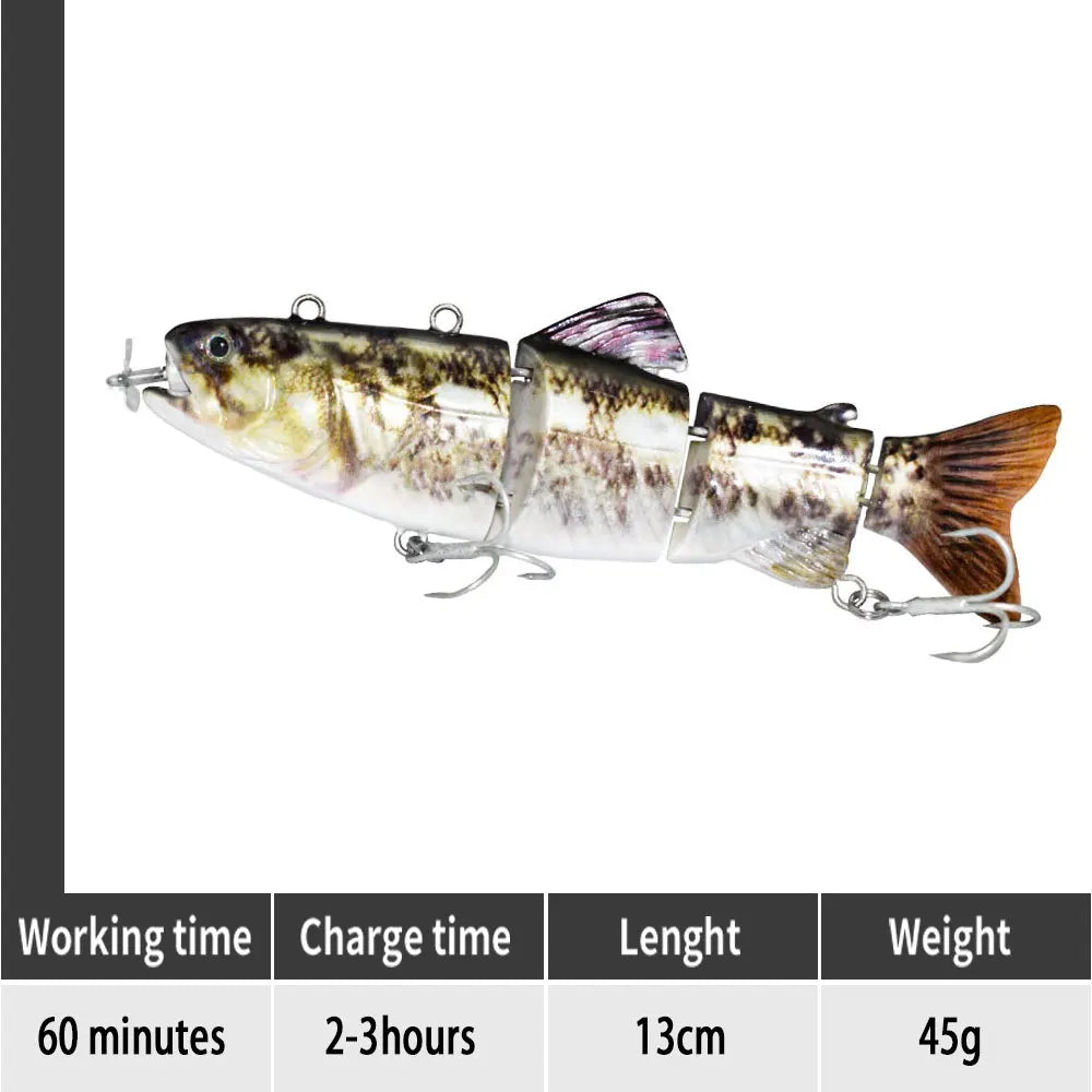 USB Rechargeable Robotic Fishing Lure