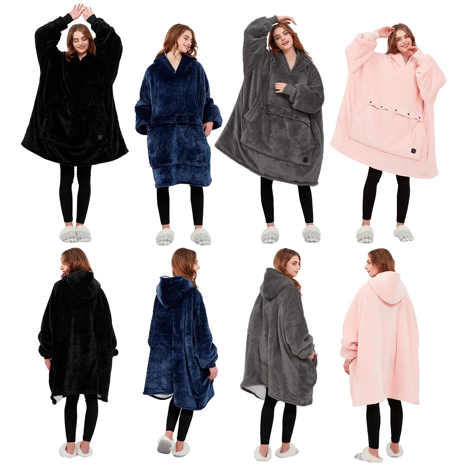 Heating oversized Hoodie