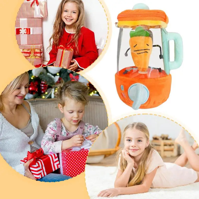 Carrot Juicer Plush Toy