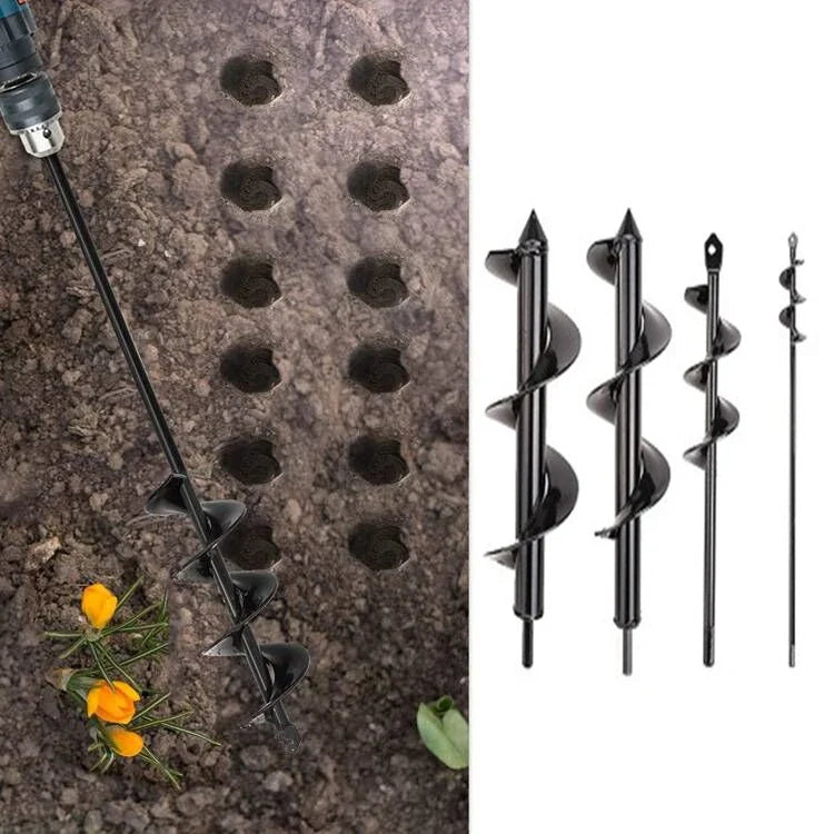 Garden Spiral Drill Head