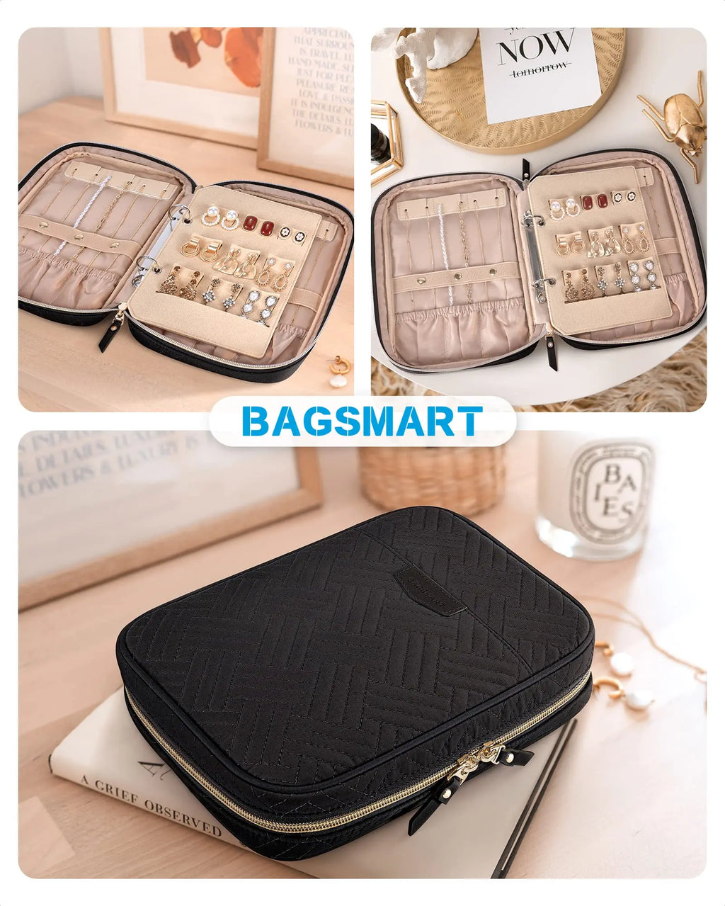 Jewelry Travel Organizer Case