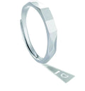 Adjustable Light Sculptured Couple Rings