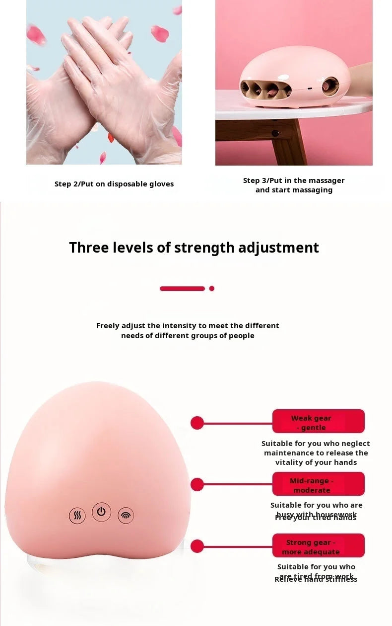 Cordless Electric Hand Palm Massager