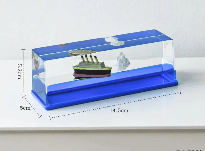 Cruise Ship Fluid Drift Bottle