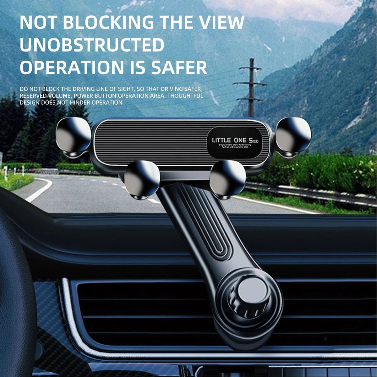 360 Rotatable Car VentLock Mobile Holder