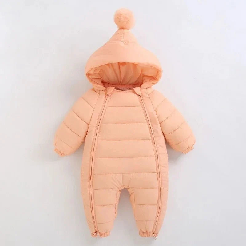 Baby Winter Hooded Jumpsuit