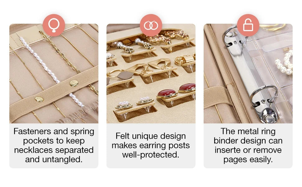 Jewelry Travel Organizer Case