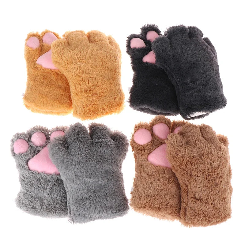 Fluffy Paw Gloves