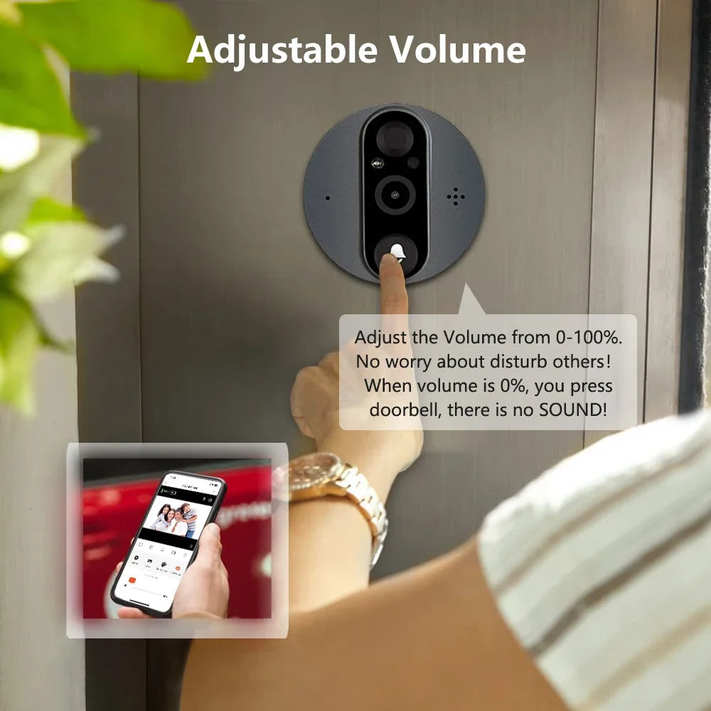 WiFi Door Bell Eye Camera