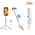 Bluetooth Selfie Stick Tripod with Fill Light