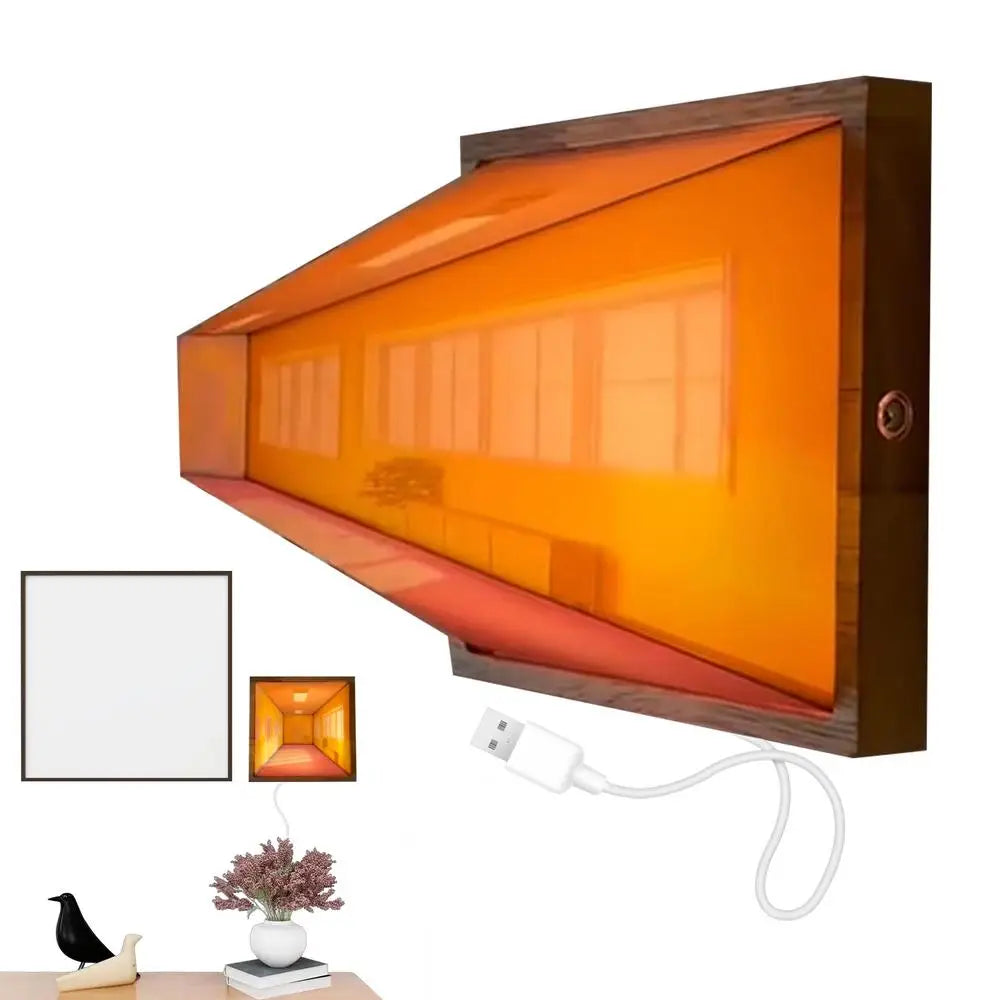 3D LED Illusion Wall Lamp