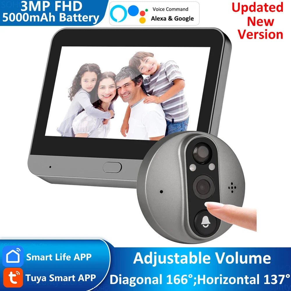 WiFi Door Bell Eye Camera