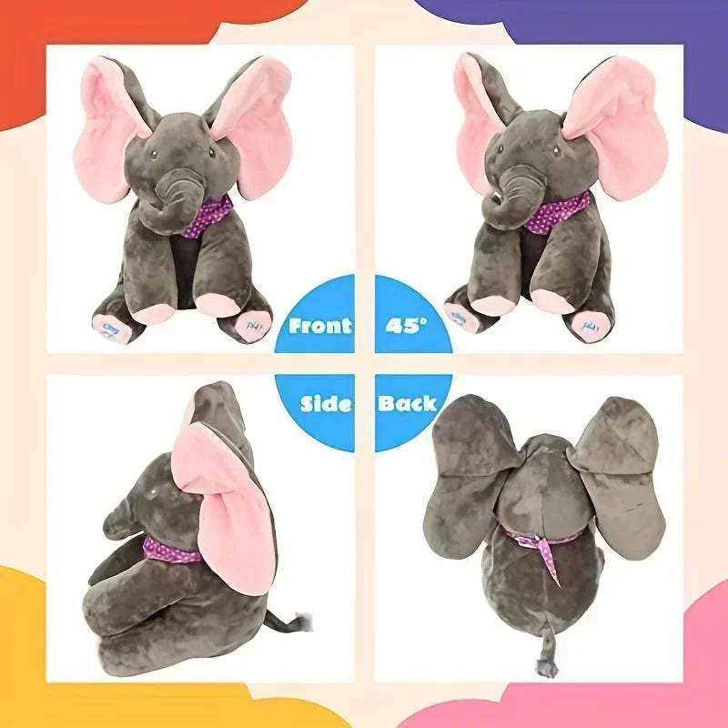 Hide and Seek Elephant Plush Toy