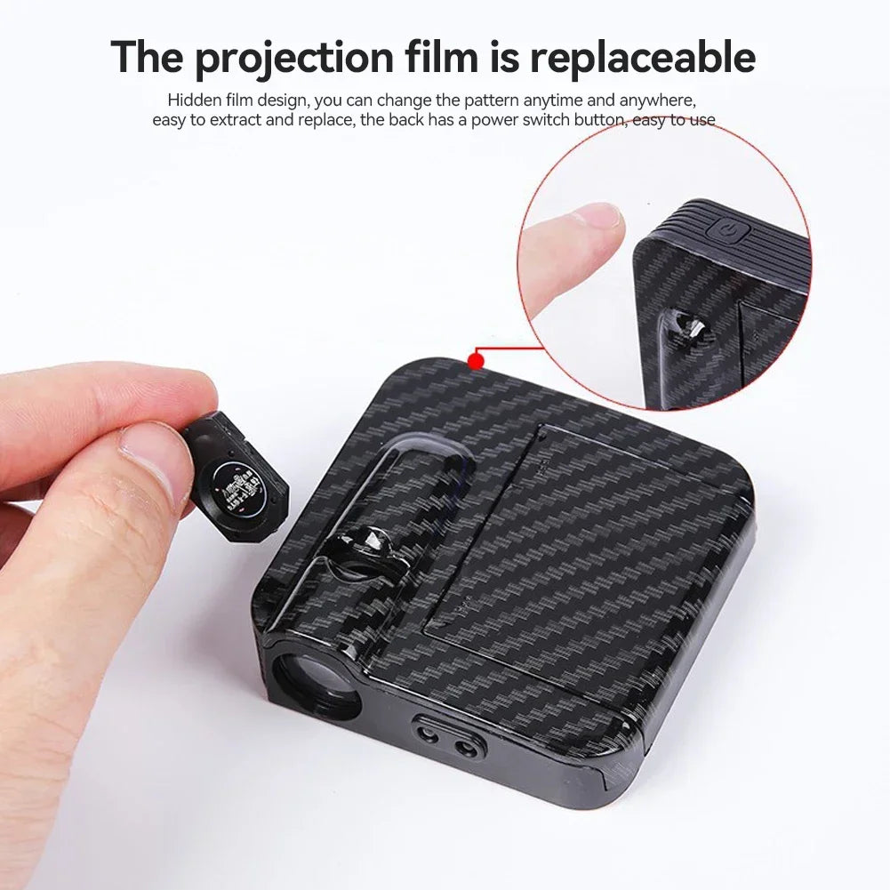 Wireless Angel Wings Car Door Projector