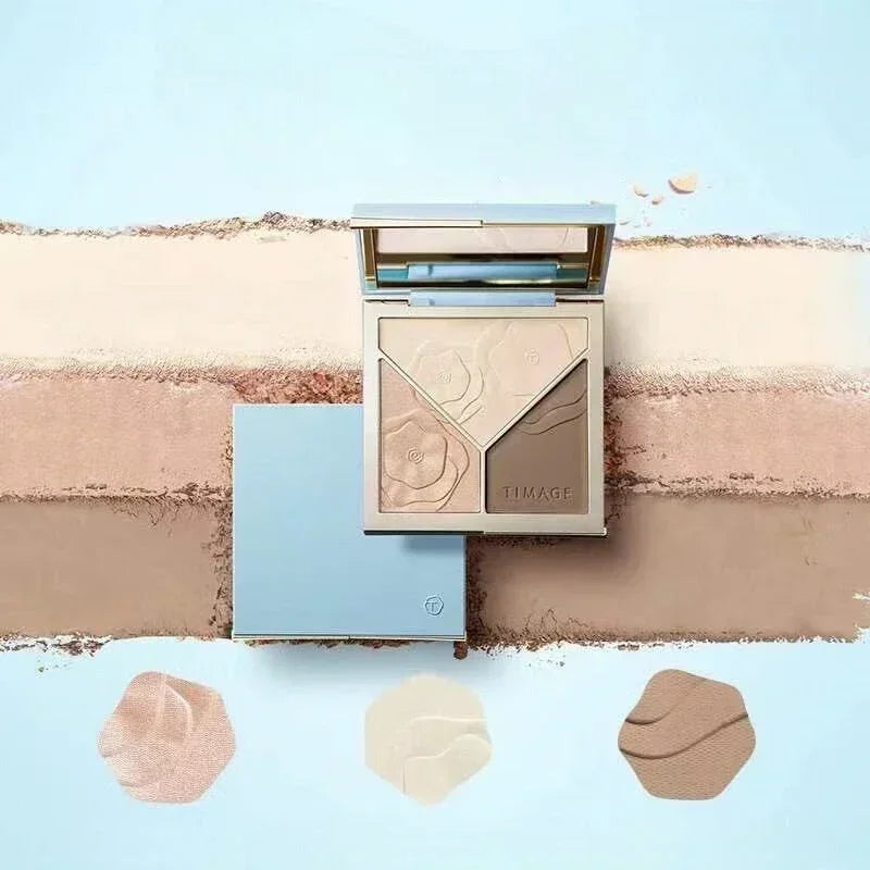 Three-Dimensional 3 in 1 Contouring Palette