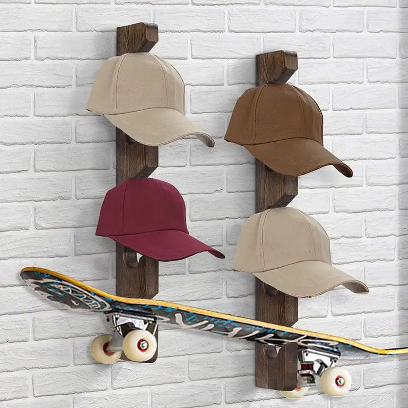 Wooden Hat Wall Hanger