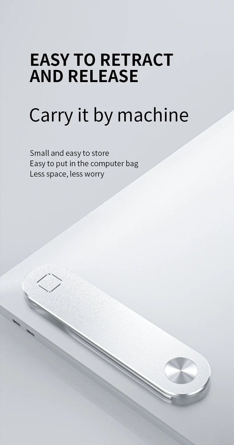 Magnetic Laptop Phone Holder