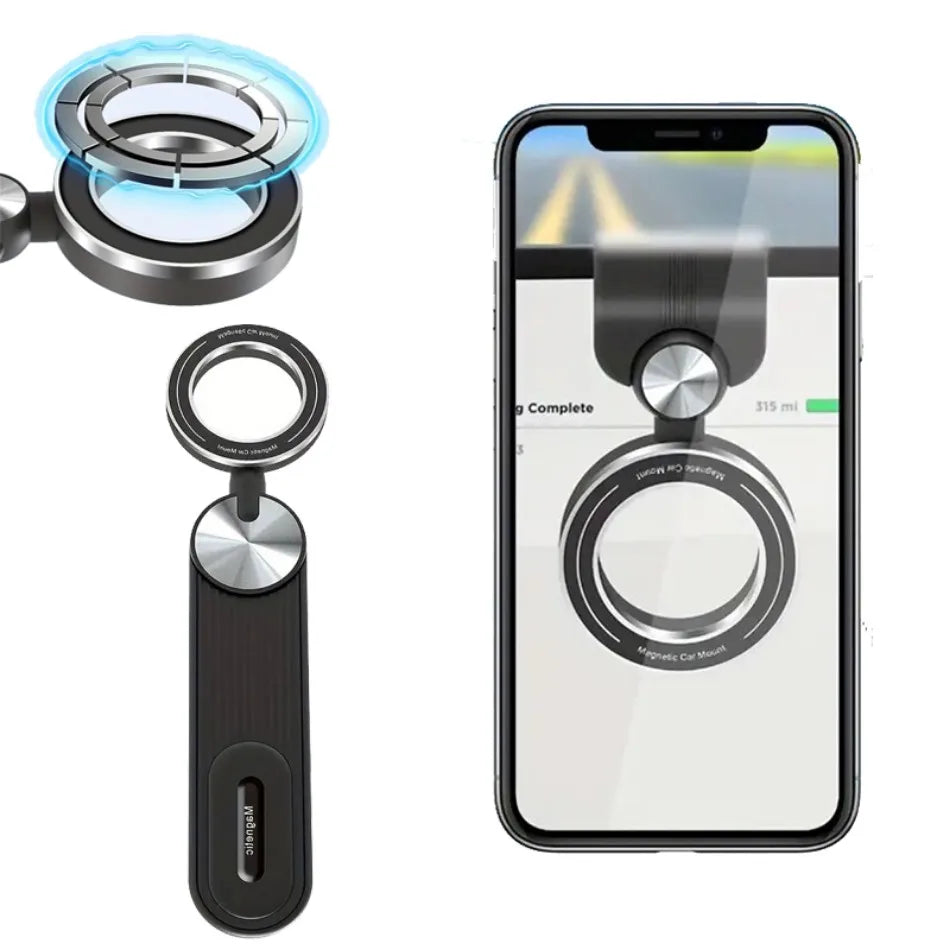Bendable Magnetic Rotating Phone Holder