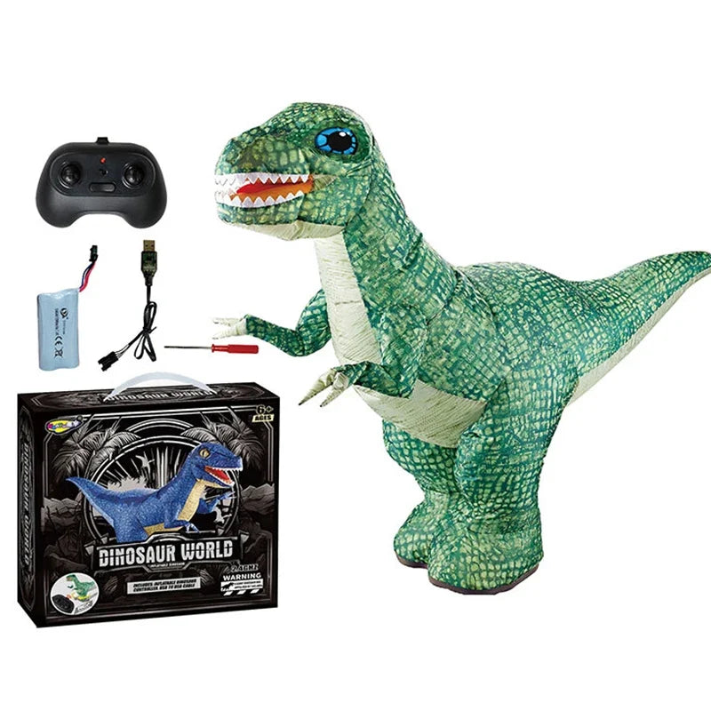 Remote Control Inflatable Dinosaur Toy