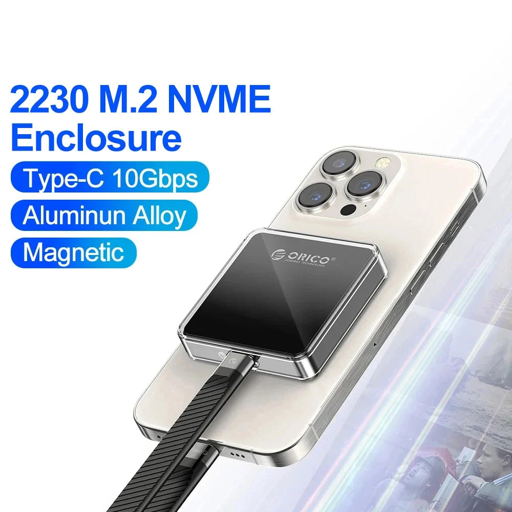 USB Type C Magnetic SSD Adapter