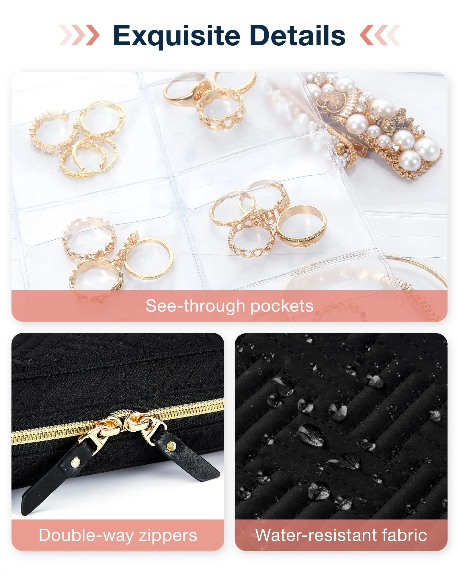 Jewelry Travel Organizer Case