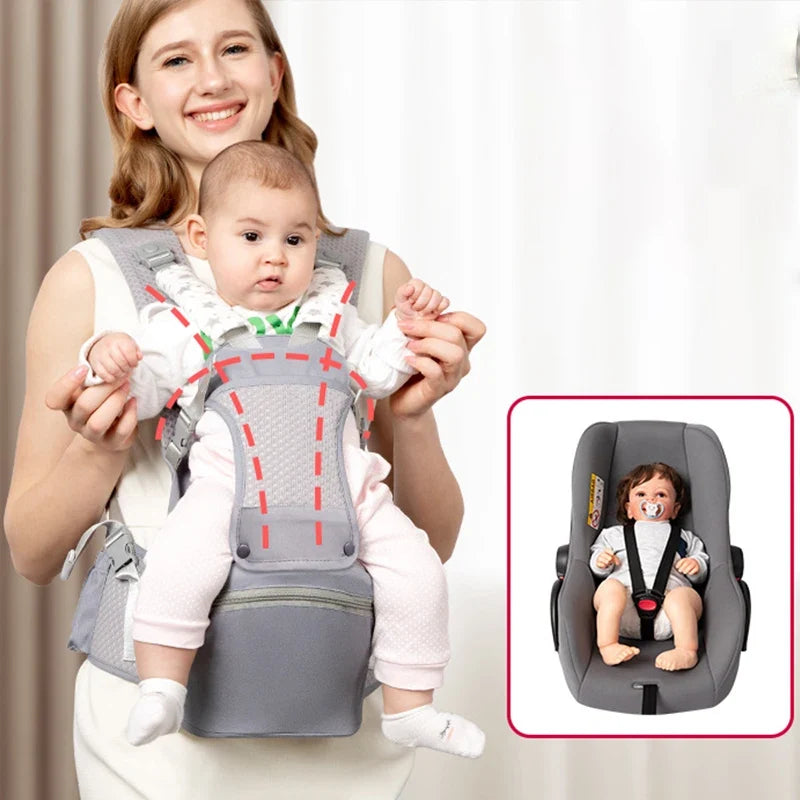 Multi-functional Ergonomic Baby Carrier