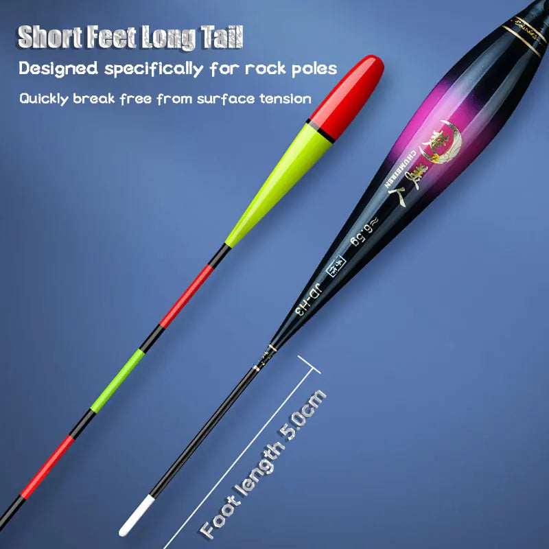 Electronic Float LED Fishing Rod