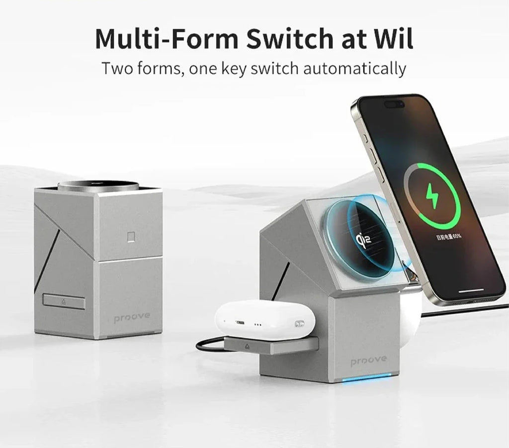 3 in 1 Magnetic Wireless Fast Charger
