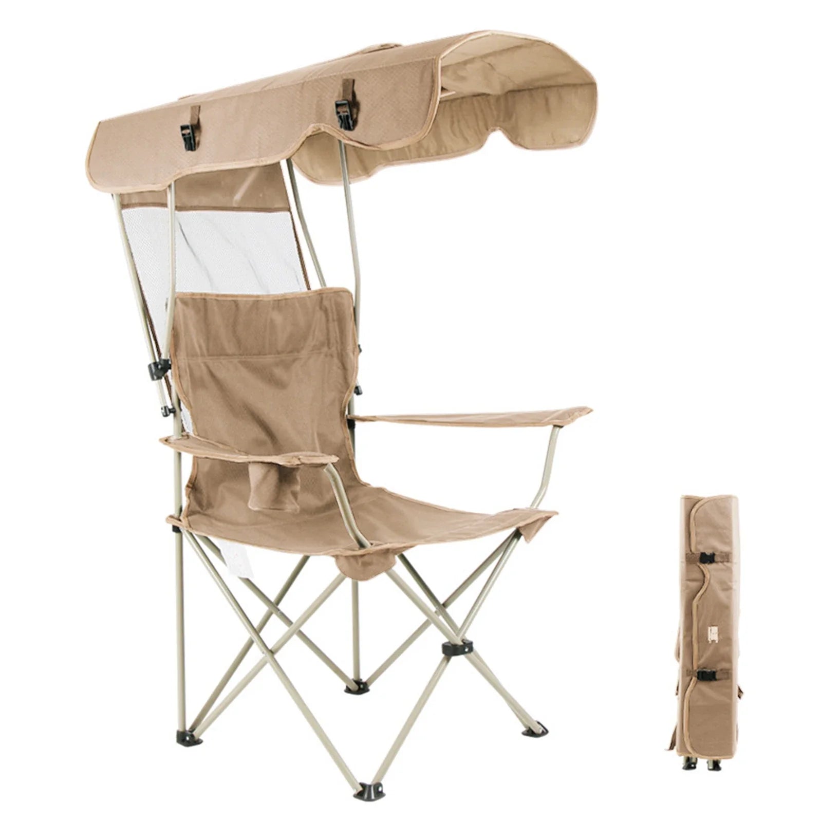 Portable Folding Chair With Canopy