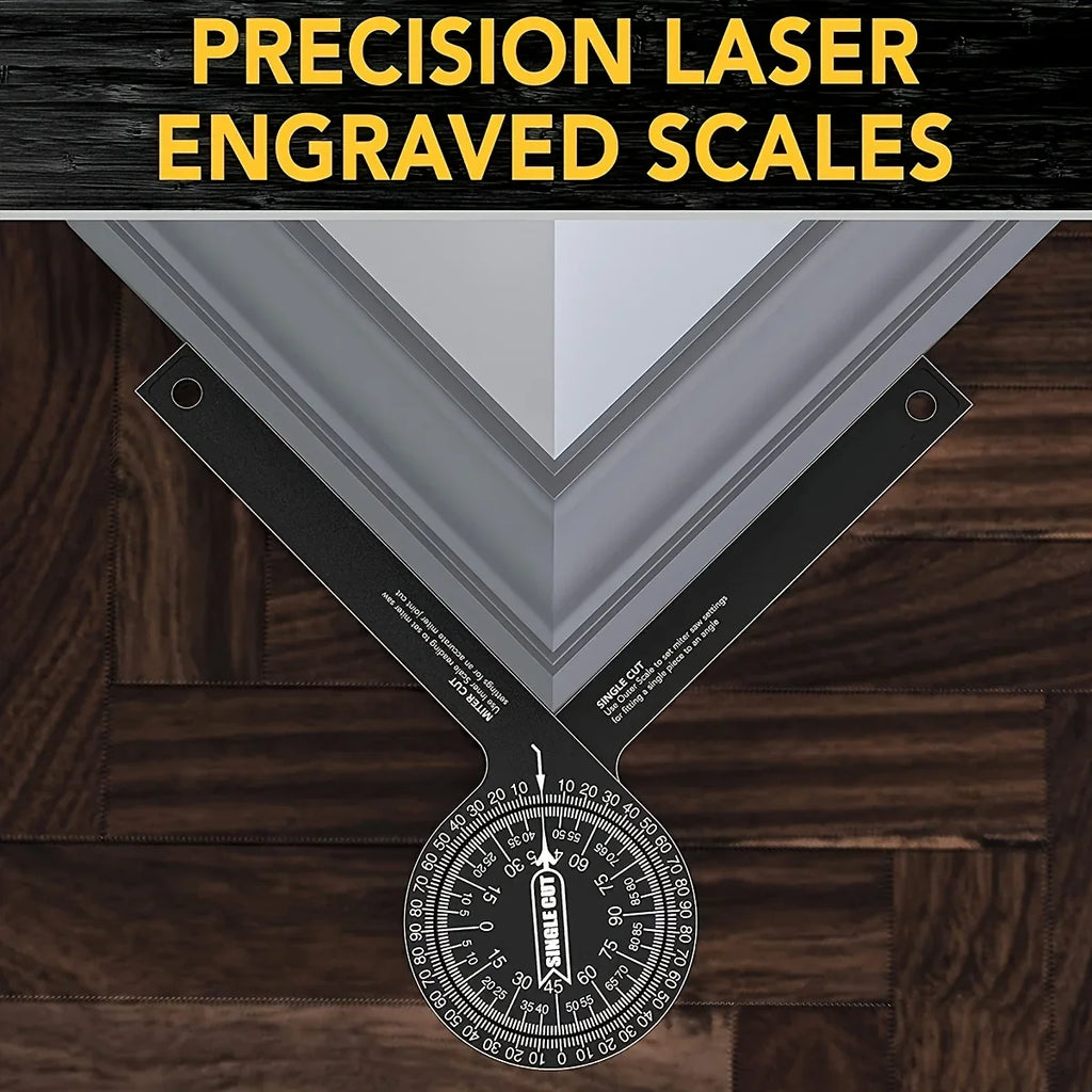 Adjustable Angle Measuring Protractor