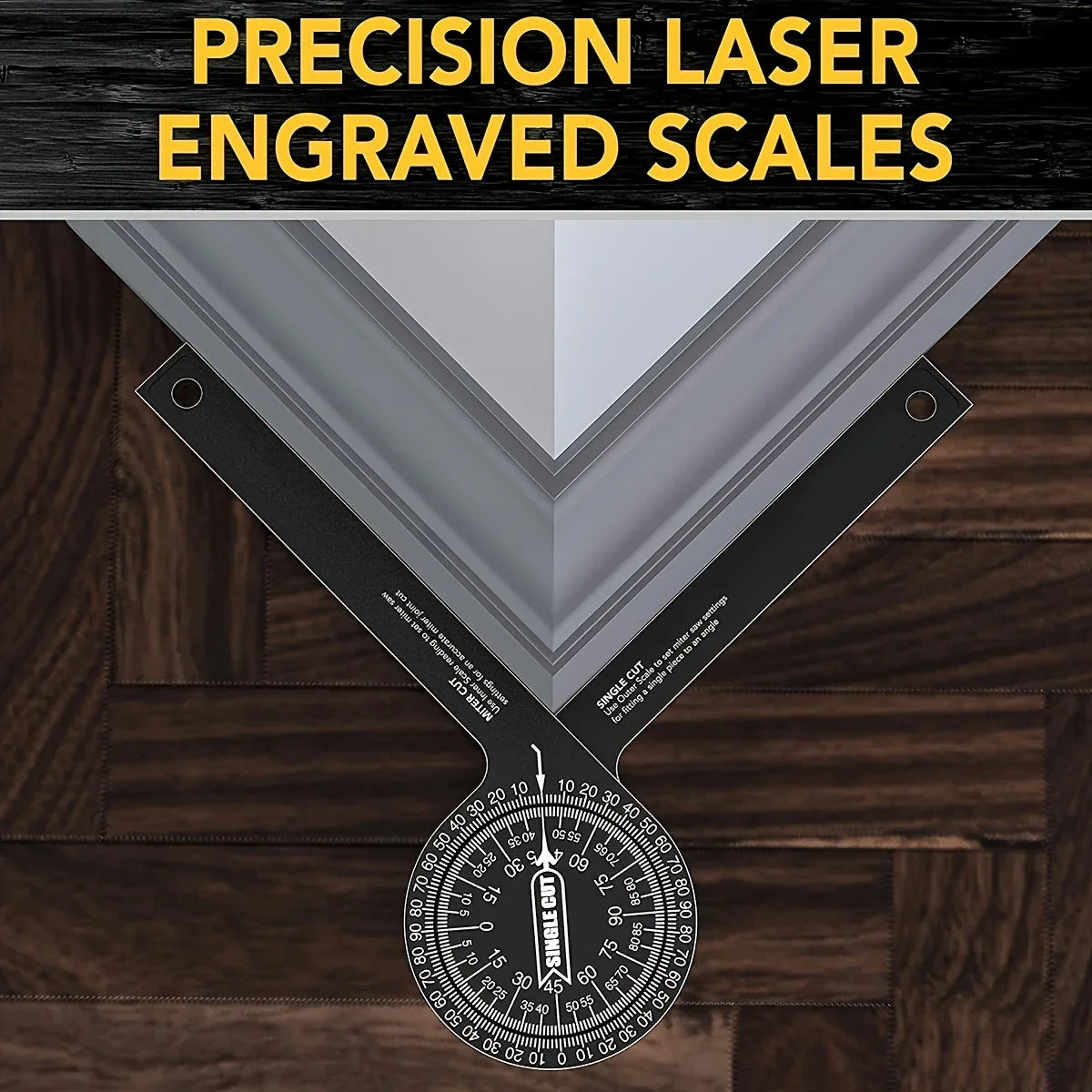 Adjustable Angle Measuring Protractor