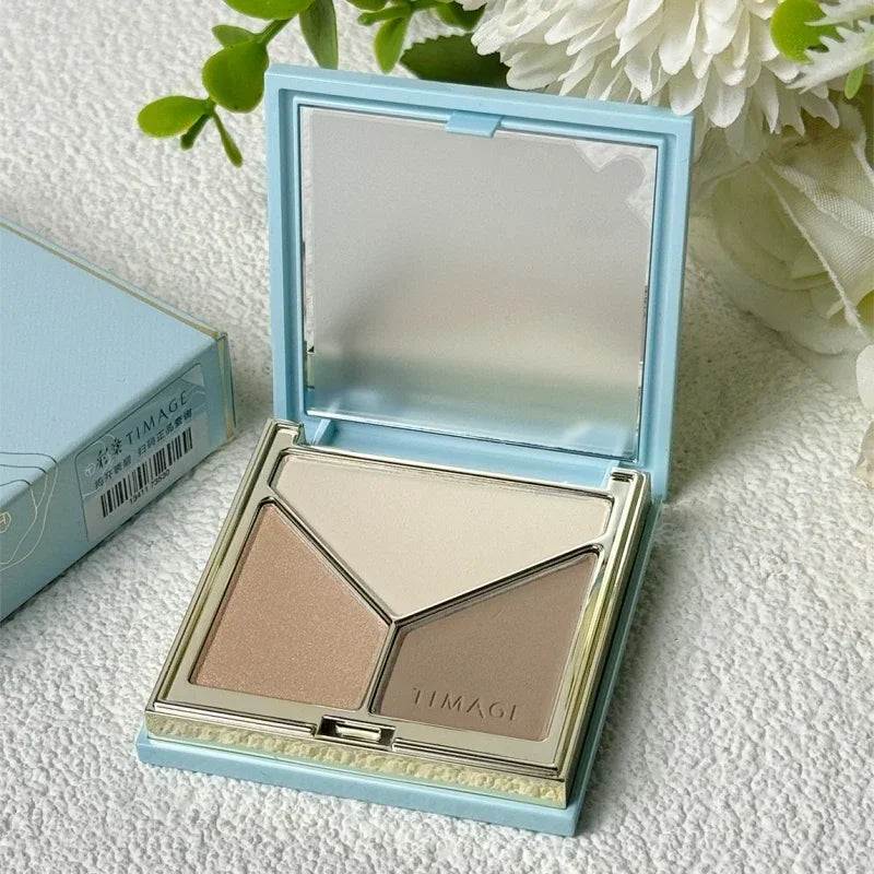 Three-Dimensional 3 in 1 Contouring Palette