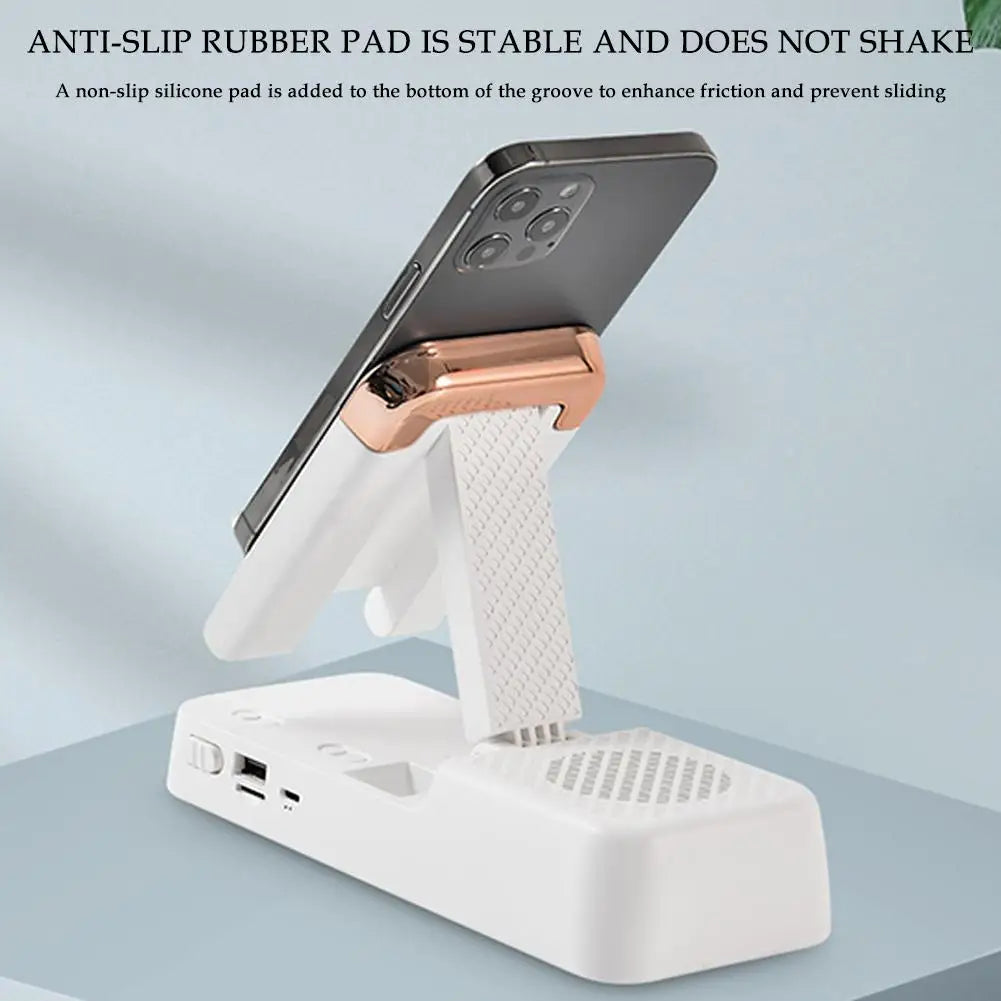 Mobile Holder With Wireless Speaker