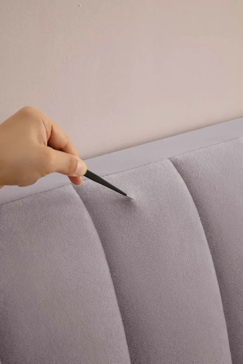 Luxury Plush Quilted Headboard Protector