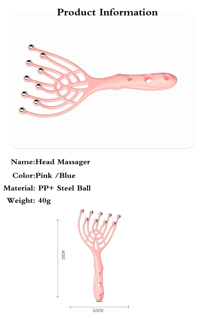 Hand Held Scalp Massage Roller